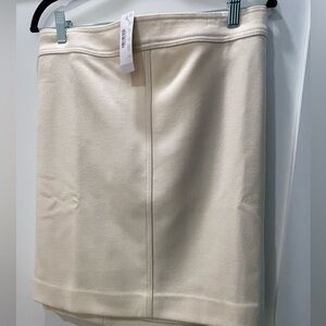 J. Crew Cream Mini Skirt